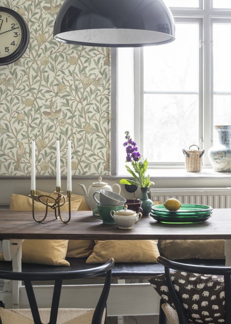 Afbeeldingen van Bird and pomegranate Privet - MOX0138-02